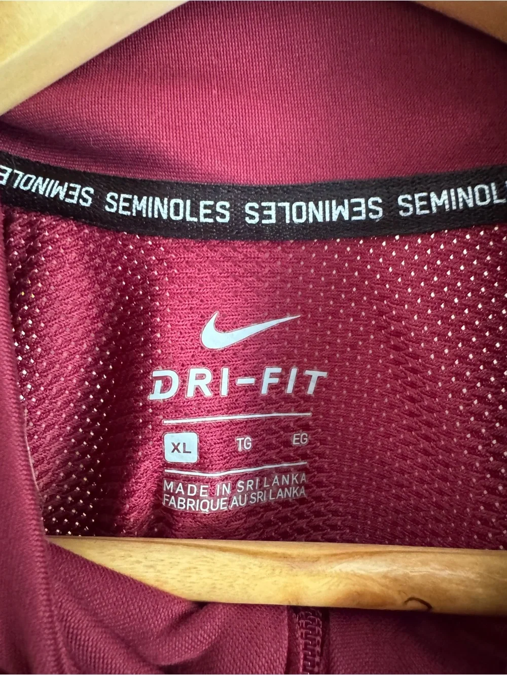 Nike Florida State Seminoles Half-Zip Pullover
